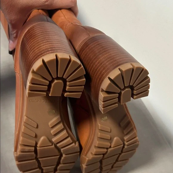 Vince Camuto Dasemma Heeled Over-Knee boots - Warm Carmel - Picture 5 of 8